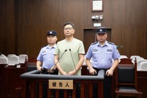 原上港集团总裁严俊犯受贿罪，被判有期徒刑十二年，罚金二百万元