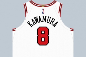 球衣记者：河村勇辉在公牛穿8号球衣 队史上一位穿此号码的是拉文