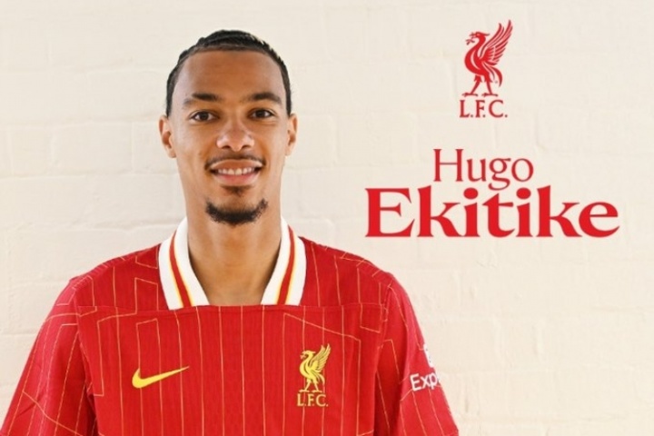 重磅引援官方：利物浦签下23岁前锋埃基蒂克，总价9500万欧