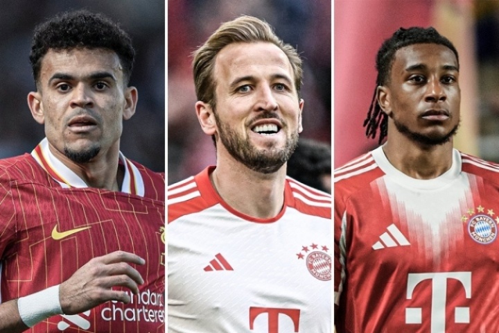 下赛季能进几球？拜仁3年花2亿从英超挖3人：凯恩+奥利塞+迪亚斯