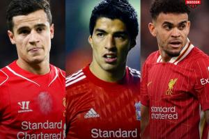 7500万迪亚斯跻身TOP3！利物浦卖人榜：库蒂尼奥1.35亿→巴萨居首