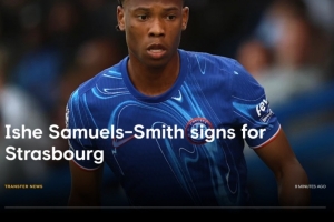 官方：切尔西19岁左后卫史密斯转会斯特拉斯堡 据悉转会费800万欧