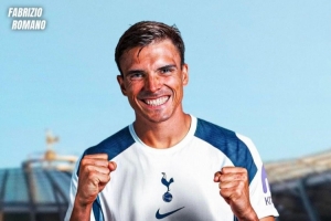 罗马诺：帕利尼亚已完成租借加盟热刺的体检