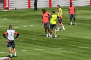 保持状态！穆勒今日在拜仁基地随队训练