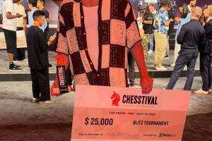 勇士中锋波斯特在国际象棋快棋赛夺冠 并捐掉2.5万美元的奖金