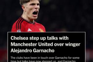 非切尔西不去！TA：加纳乔预计将加盟蓝军，转会谈判已经取得进展