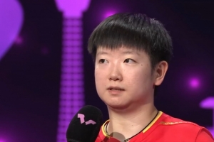 孙颖莎：没想到以4-0的比分赢大藤沙月，对石洵瑶会是艰苦的比赛