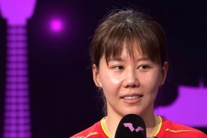 陈幸同谈夺冠：没想到能够击败孙颖莎，回去请大家吃饭庆祝夺冠