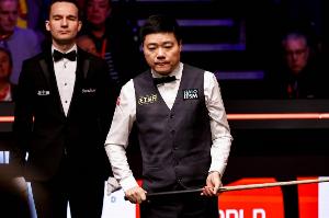 斯诺克沙特大师赛16强对阵：丁俊晖vs霍金斯、赵心童vs韦克林