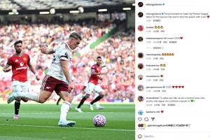 约克雷斯社媒：为这家特别的俱乐部完成首秀，这是无比自豪的时刻