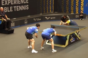 梁靖崑/温瑞博晋级WTT瑞典大满贯男双16强，将战林昀儒/高承睿