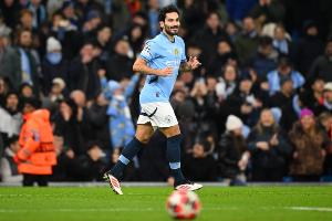 法尔克：京多安离开曼城可能性50%，可能前往德甲&也会考虑意甲