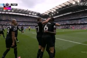 发挥糟糕！特拉福德失误送礼，帕利尼亚破门，曼城0-2落后热刺！