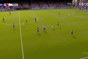 第57分钟，森林后场长传，奥多伊右路半单刀破门扳平比分