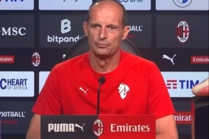 阿莱格里：希望莱奥能出战那不勒斯 米兰赢球应是常态输球是例外