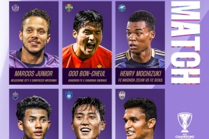 亚冠精英联赛首轮最佳候选：破门申花、蓉城和海港的3名球员入围