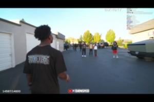 什么叫天王巨星啊？Speed与利拉德见面 享受成千上万粉丝欢呼