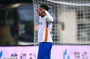 克雷桑迎来中超百场里程碑，此前99场比赛57球20次助攻