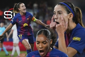 太残暴！欧冠首轮巴萨女足7-1大胜拜仁女足