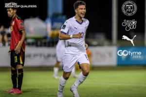 降维打击！菲律宾归化前锋对东帝汶上演大四喜，14次出场轰12球