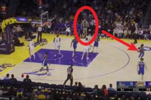 东契奇看到追梦三不沾后激动站起说“欧漏！绝对不可能！”