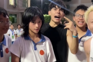 真未来之妞！汕头女高中生除了360拉杆上篮 还能抓筐和勉扣