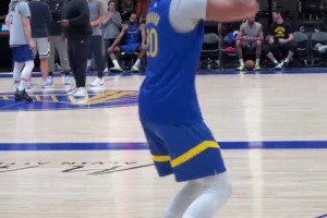 39岁正值巅峰！霍福德身披勇士训练服，正式开始训练！